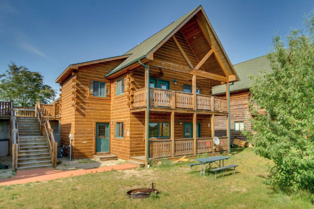 Cozy Log Cabin - Unit A and B For Big Groups